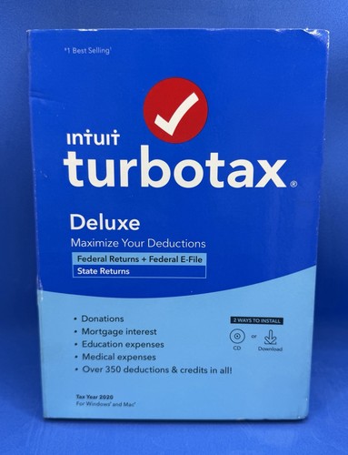Turbotax deluxe fed state - turbotax, &